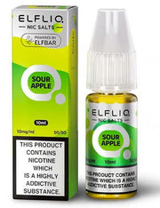 ELFLIQ Nic Salts ELF BAR Sour Apple