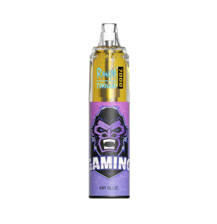 R AND M Tornado 7000 Mr Blue Flavour (Gorilla Pens)- Buy Box of 10