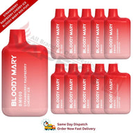 Strawberry Raspberry Cherry Ice Bloody Mary 600 Puff Box of 10 - Vape Store UK | Online Vape Shop | Disposable Vape Store | Ecig UK