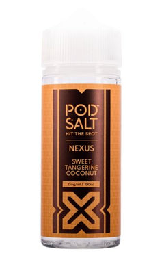 Pod Salt Nexus Sweet Tangerine Coconut SHORTFILL E-LIQUID-£9.50 Only