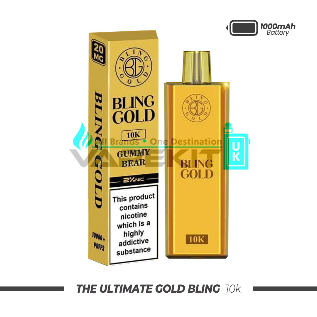 Gold Bling 10000 -Puffs