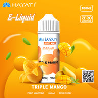 Hayati Pro Max Triple Mango 100ml 50/50 shortfill e-liquid