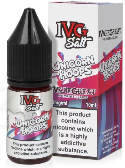 Unicorn Hoops 10ml E-Liquids IVG Salts