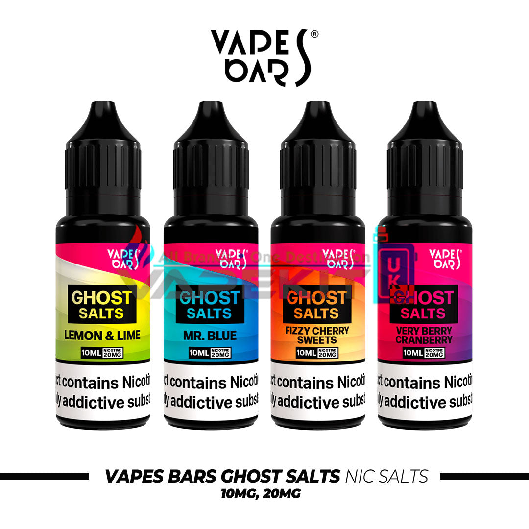 Vapes Bars Ghost Nic salts Mr Red  - Only for £2.49 BIG SAVING! - Vape Store UK | Online Vape Shop | Disposable Vape Store | Ecig UK
