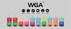 WGA Crystal Pro Max Extra Screen Display 15000 puffs - Box of 10 (Mix and Match)