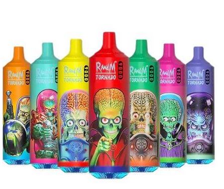 Randm Tornado Watermelon Brazz Ice 9000 Puff Bar 10 Pack