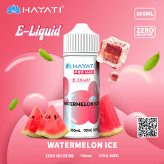 Hayati Pro Max Watermelon Ice 100ml 70/30 E-Liquid