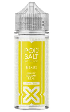 Pod Salt Nexus White Gummy Bear SHORTFILL E-LIQUID-£9.50 Only