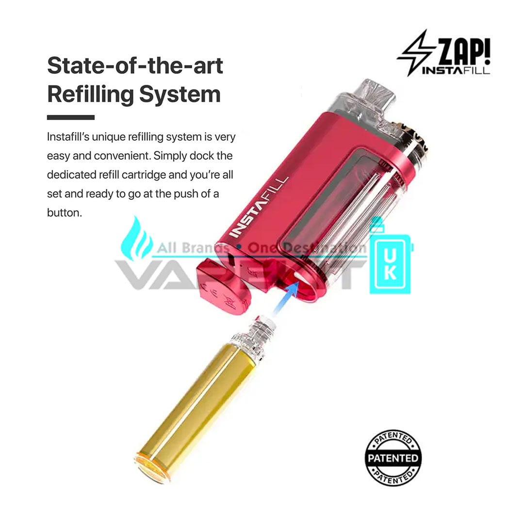 elfbar nachfüll pod läuft aus Zap Instafill 3500 Disposable Vape Kit main image 1