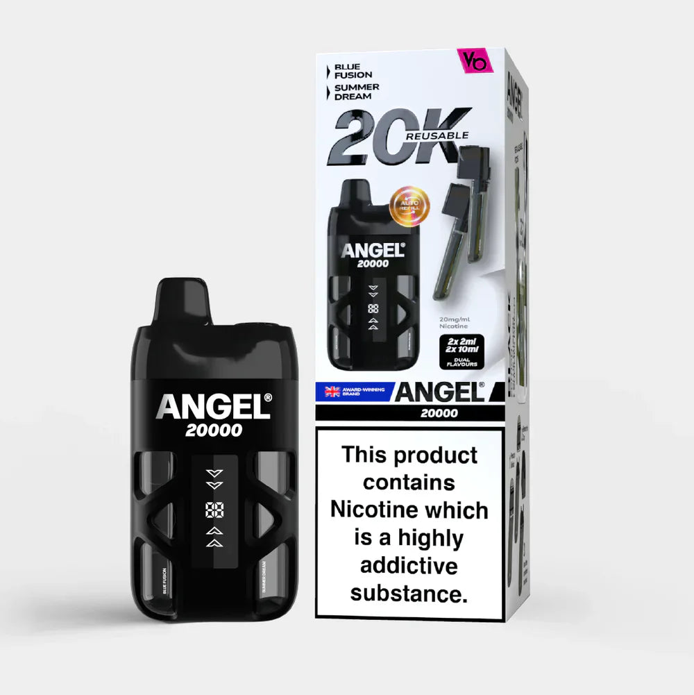 Vapes Bars Angel 20k Prefilled Pod Black Edition