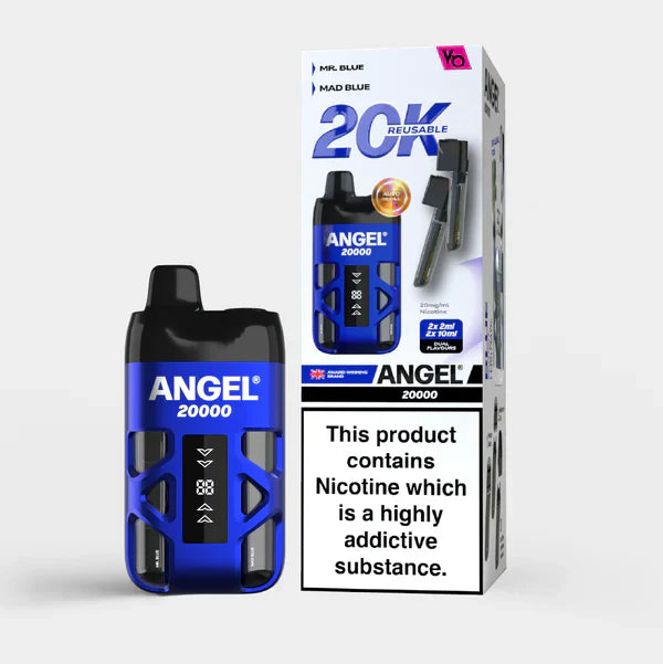 Vapes Bars Angel 20k Prefilled Pod Blue Edition