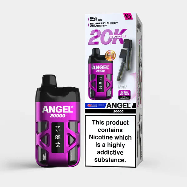 Vapes Bars Angel 20k Prefilled Pod Purple Edition