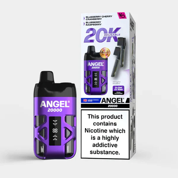 Vapes Bars Angel 20k Prefilled Pod Violet Edition