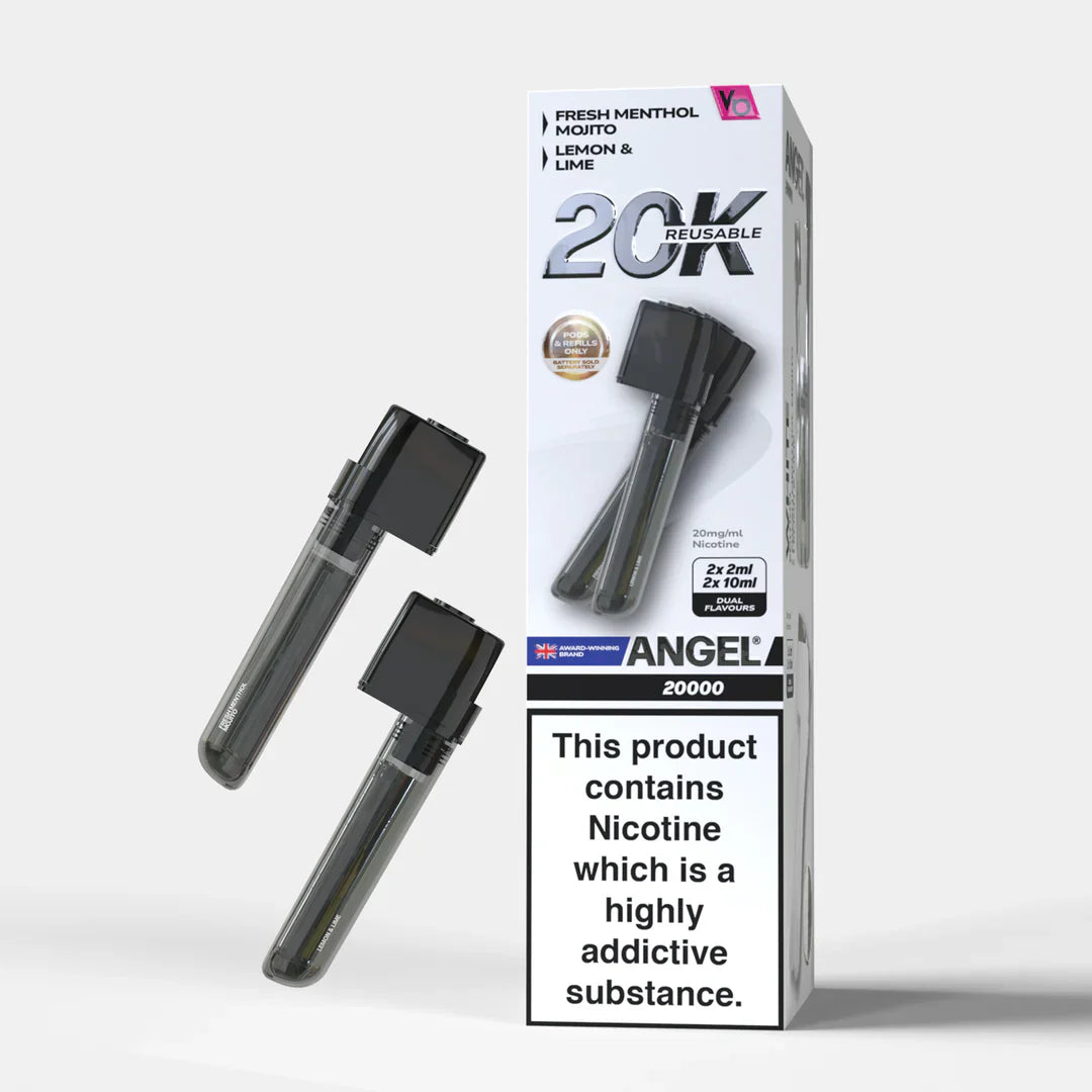 Vapes Bars Angel 20K Vape Pod White Edition