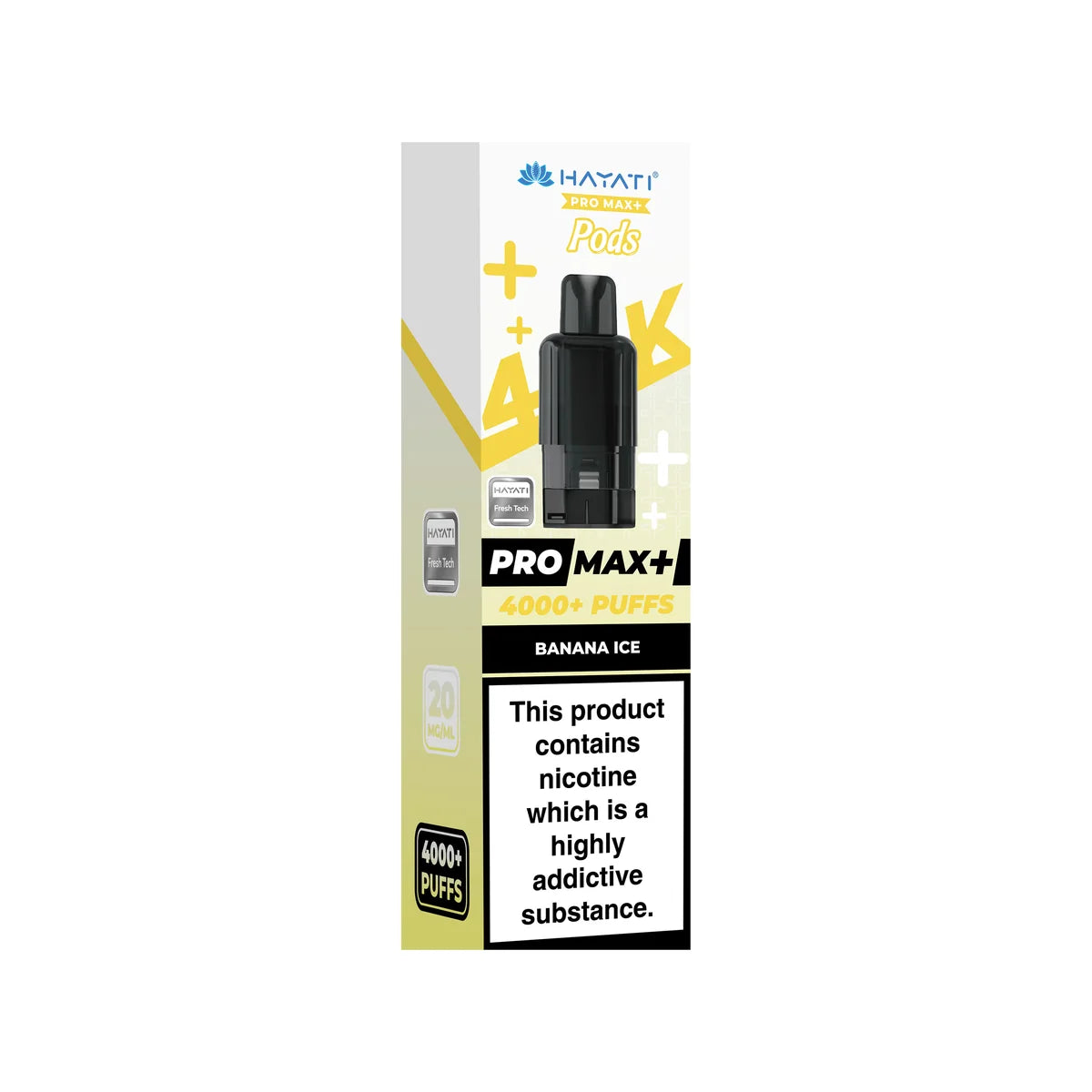 Banana Ice Hayati Pro Max Plus 4000 Pods