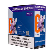 Blackberry Ice Lost Mary BM6000 Pack of 5
