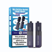 Bloody Bar Twist 20K Prefilled Pods + Refill Containers Mr Blue/ Blueberry Raspberry