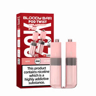 Bloody Bar Twist 20K Prefilled Pods + Refill Containers Skitz/ Ice Pop