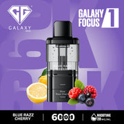 Crystal Galaxy Focus 6000 Pod Blue Razz Cherry