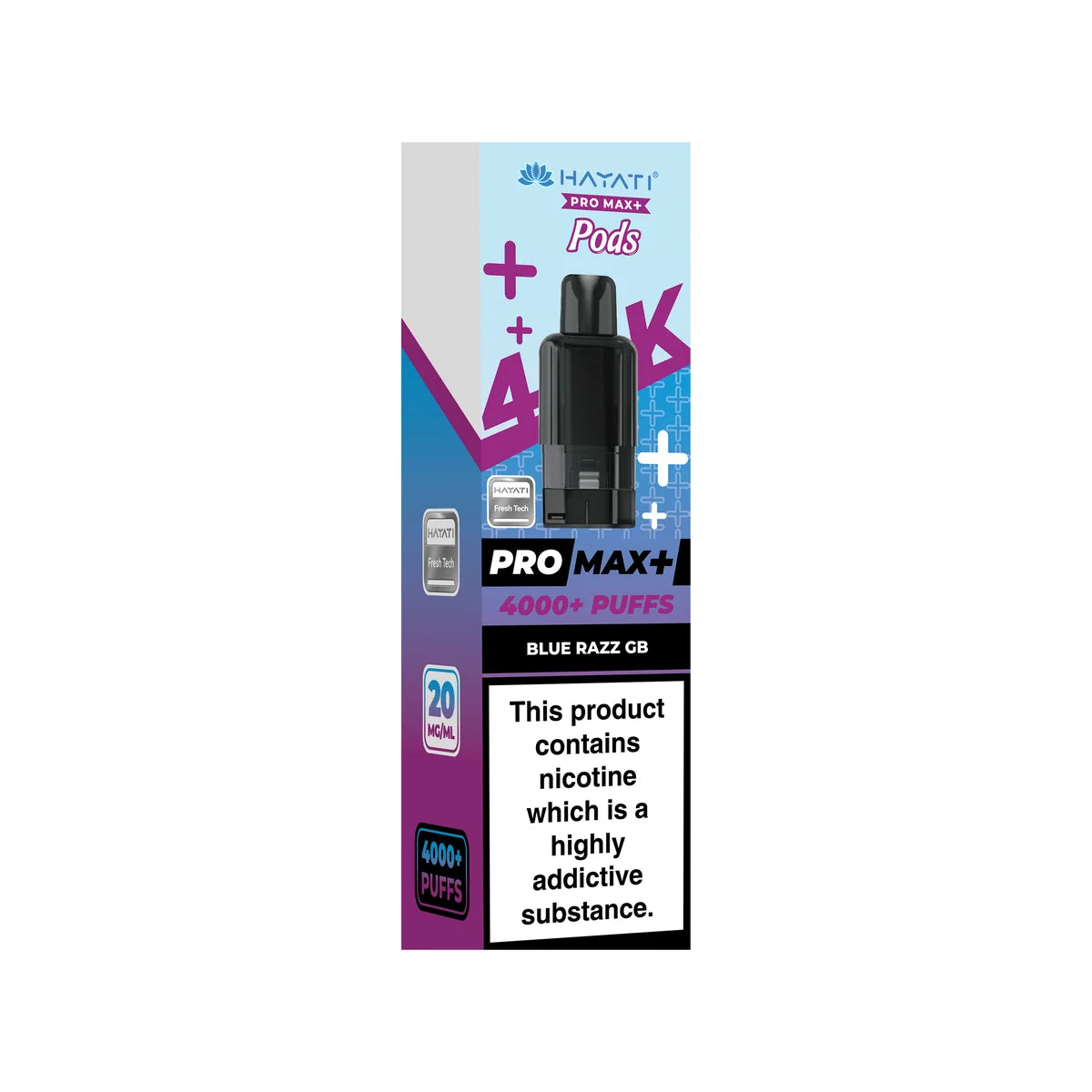 Blue Razz GB Hayati Pro Max Plus 4000 Pods