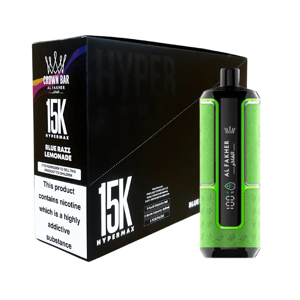 gibt es elfbar pods in kroatien Al-Fakher Crown Bar 15000 main image 1