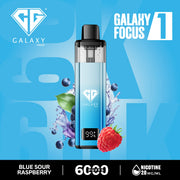 Blue Sour Raspberry Crystal Galaxy Focus 6000