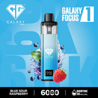 Blue Sour Raspberry Crystal Galaxy Focus 6000
