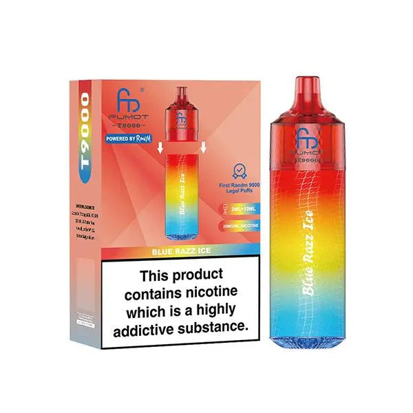 R&M Fumot T9000 Prefilled Vape - Box of 5 at the Best Price!