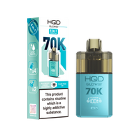 HQD 70K Rechargeable Vape Kit Blueberry Cherry Cranberry/ Blue Razz GB