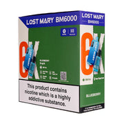 Blueberry Ice Lost Mary BM6000 Pack of 5