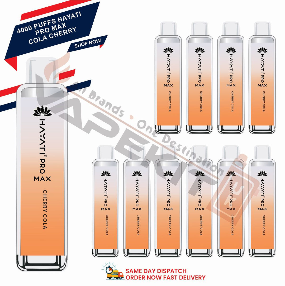 Hayati Pro Max 4000 Cherry Cola prefilled vape