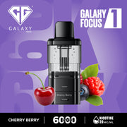 Crystal Galaxy Focus 6000 Pod Cherry Berry