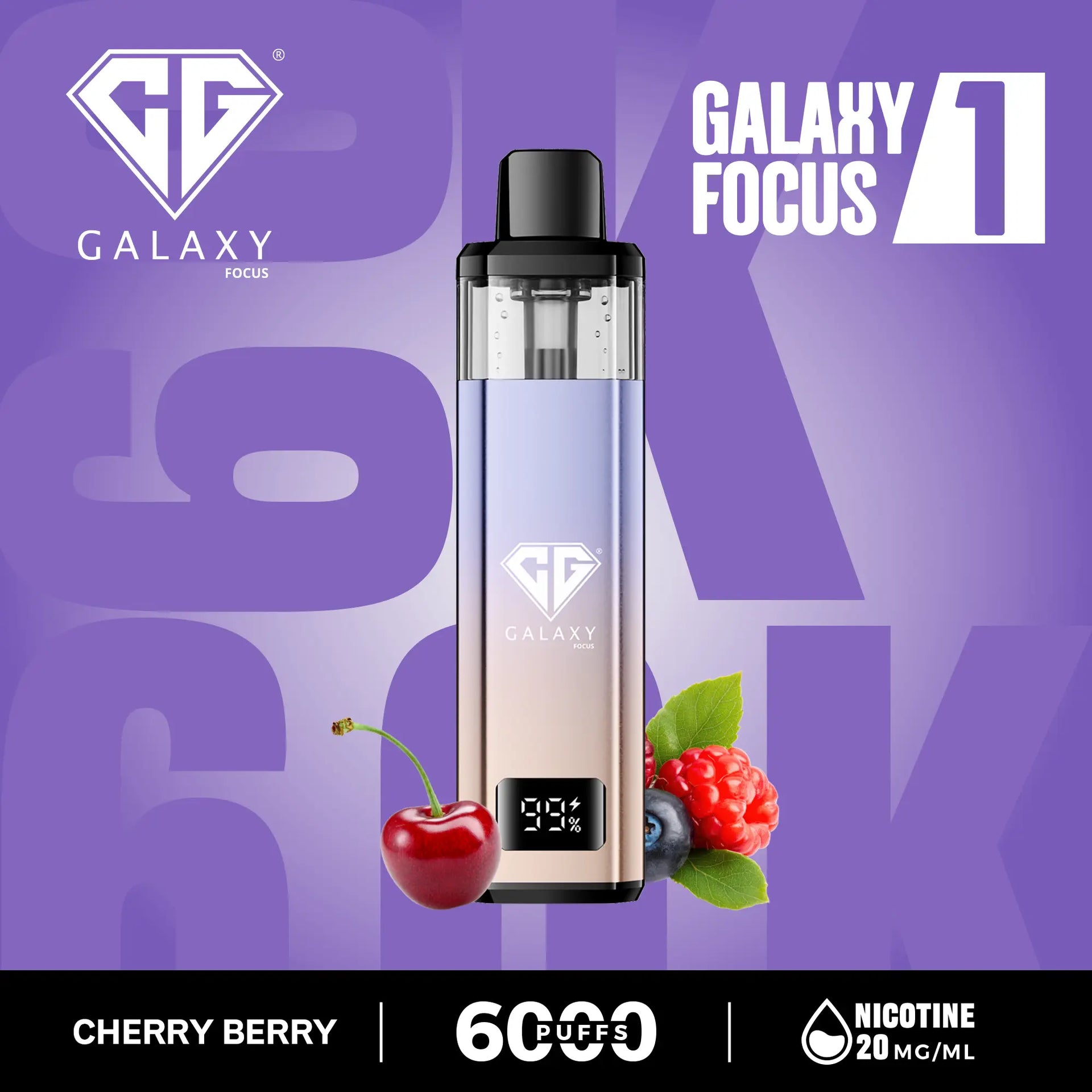 Cherry Berry Crystal Galaxy Focus 6000