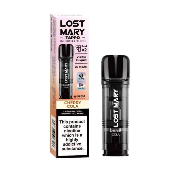 Cherry Cola Lost Mary Tappo Prefilled Box Of 10