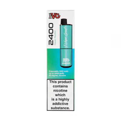 Classic Menthol IVG 2400 Box of 5 