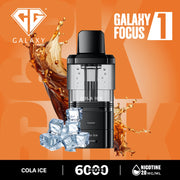 Crystal Galaxy Focus 6000 Pod Cola Ice