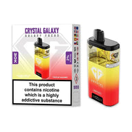 Crystal Galaxy Focus 2 30K Prefilled Replacement Pods Box of 5 – Mango Peach Pineapple and Triple Mango flavour