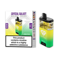 Crystal Galaxy Focus 2 30K Prefilled Replacement Pods Box of 5 – Lemon Lime and Lemon Peach Passionfruit flavour