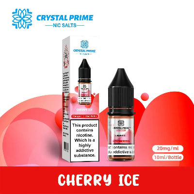 Crystal Prime 7000 Nic Salts 10ml E-liquid Cherry Ice