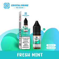 Crystal Prime 7000 Nic Salts 10ml E-liquid Fresh Mint