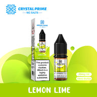 Crystal Prime 7000 Nic Salts 10ml E-liquid Lemon Lime