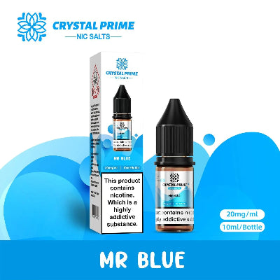 Crystal Prime 7000 Nic Salts 10ml E-liquid Mr Blue
