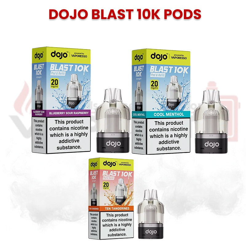 Dojo Blast 10K Replacement Pods: Buy this only at (£4.99)