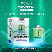 Crystal Pro Max 10000 Double Apple Box of 10