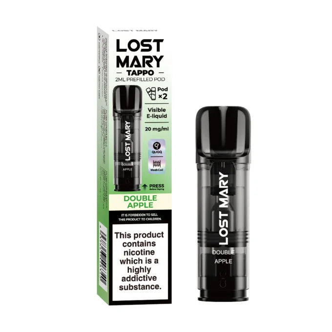Double Apple Lost Mary Tappo Prefilled Box Of 10