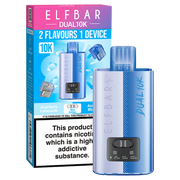 Elf Bar Dual 10K Prefilled Pod Vape Kit Blue Edition