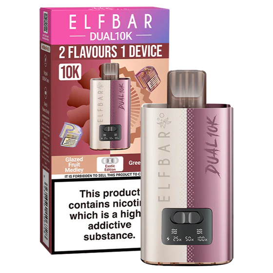 Elf Bar Dual 10K Prefilled Pod Vape Kit Exotic Edition