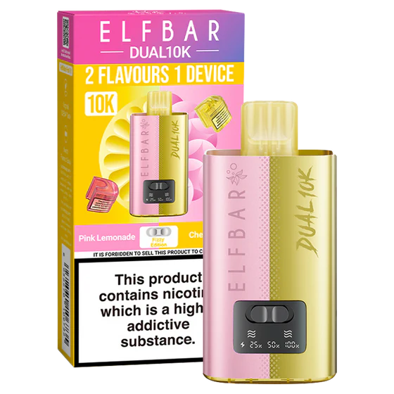Elf Bar Dual 10K Prefilled Pod Vape Kit Fizzy Edition