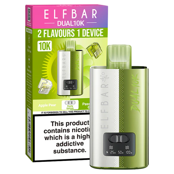 Elf Bar Dual 10K Prefilled Pod Vape Kit fruity Edition