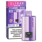 Elf Bar Dual 10K Prefilled Pod Vape Kit Grape Edition